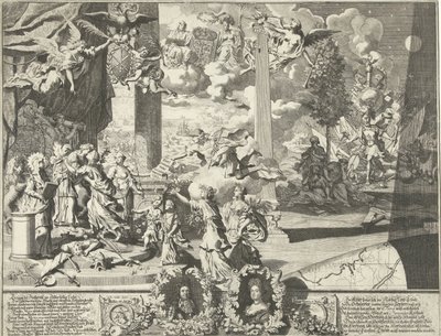 Allegorie auf den Vertrag von Altona von Pieter van den Berge